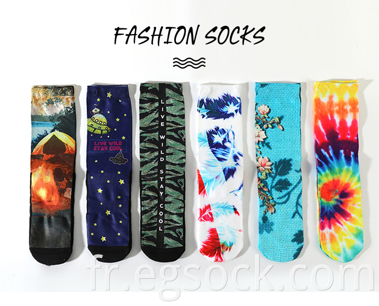 Sublimation Fashion Socks